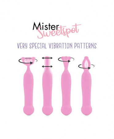 фото Вибратор FEELZTOYS - MISTER SWEETSPOT CLITORAL VIBRATOR PINK