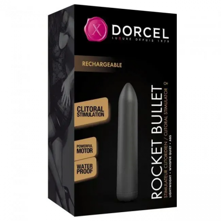 фото Віброкуля Dorcel Rocket Bullet Black
