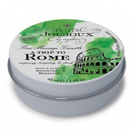 фото Масажна свічка Petits Joujoux - Rome - Grapefruit and Bergamott (43 мл)