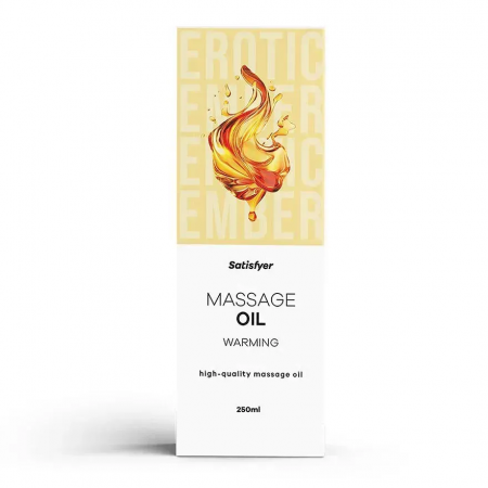 фото Масажна олія Satisfyer Massage Oil Warming 250 мл