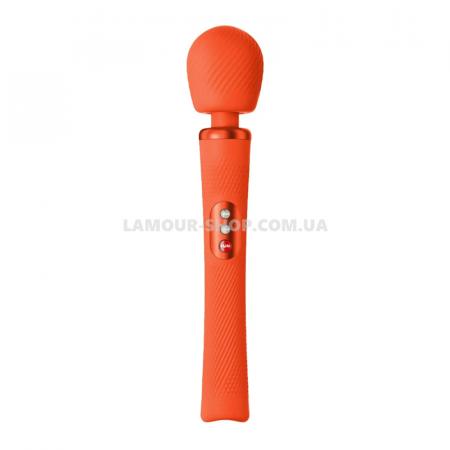 фото Вібромасажер Fun Factory VIM Vibrating Wand sunrise orange, суперпотужний