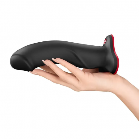 фото Фалоімітатор Fun Factory THE BOSS STUB Black, реалістична текстура