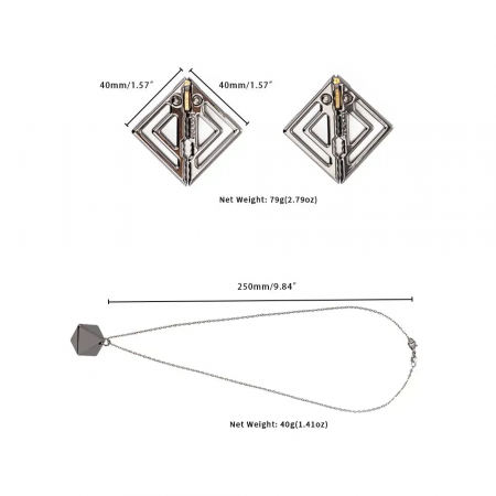 фото Затискачі для сосків LOCKINK Adjustable Nipple Clamps with Heavy P