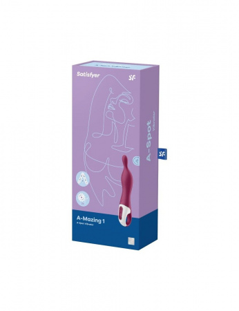 фото Вібратор для точки А Satisfyer A-Mazing 1 Berry