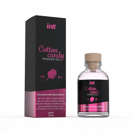 фото Масажний гель для інтимних зон Intt Cotton Candy (30 мл) розігрівальний