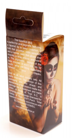 фото Анальна пробка Boss Series - Jewellery Silver BUTT PLUG Rose