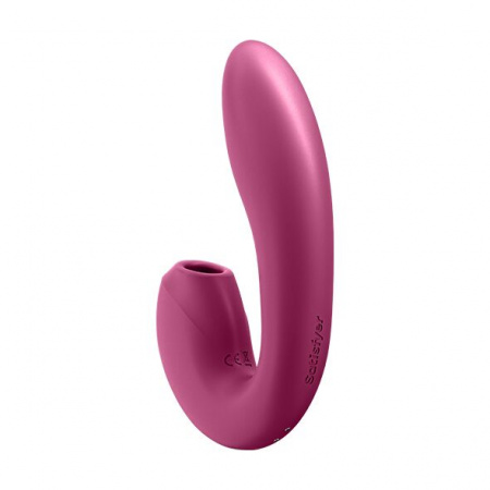 фото Вакуумний смарт вібратор Satisfyer Sunray Berry, 4 положення стовбура