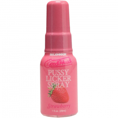 фото Спрей для кунілінгусу Doc Johnson GoodHead Pussy Licker Spray - Strawberry 29 мл