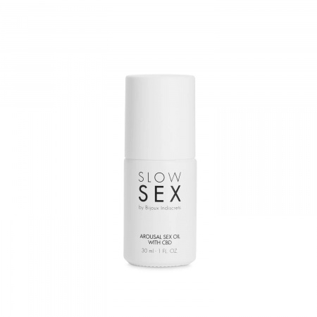 фото Стимулятор клітора Bijoux Indiscrets SLOW SEX Arousal Sex Oil CBD