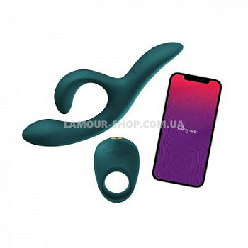 Подарунковий набір для пар We-Vibe Date Night Set: вібратор-кролик Nova 2