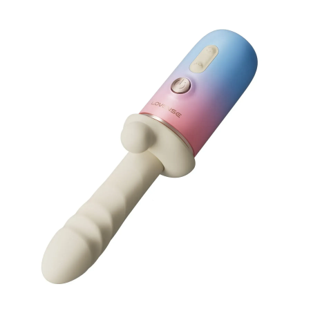 фото Смарт-міні секс-машина Lovense Spinel імітація фрикцій, підігрів, 3 насадки