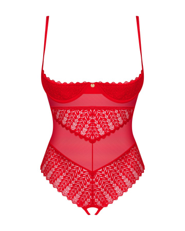 фото Боді Obsessive Ingridia crotchless teddy M/L
