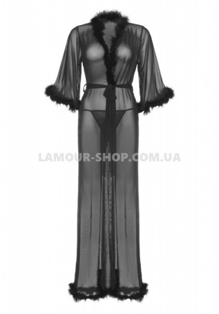 фото Комплект Marabou robe & string