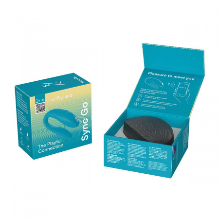 фото Смарт-вібратор для пар We-Vibe Sync GO Turquoise