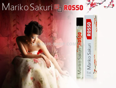 фото Парфуми з феромонами жіночі Mariko Sakuri ROSSO, 15 ml