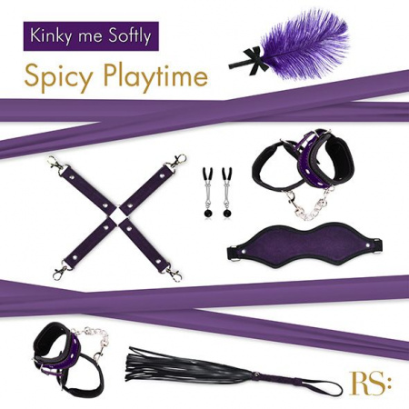 фото Подарунковий набір для BDSM RIANNE S — Kinky Me Softly Purple: 8 предметів