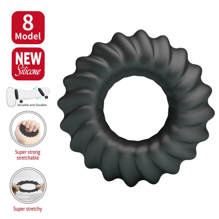 фото Ерекційне кільце Crazy Bull №8 - FITZ super soft silicone