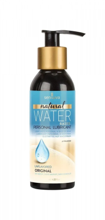 фото Лубрикант на водній основі Sensuva - Natural Water-Based (125 мл)
