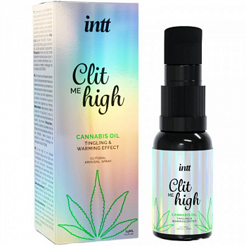 Збуджуючий гель для клітора Intt Clit Me On High Cannabis Oil 15 мл