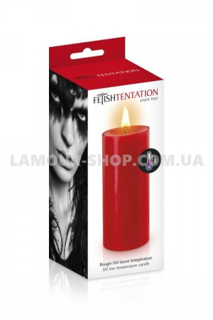 фото Масажна свічка низькотемп Fetish Tentation SM Low Temperature Candle Red