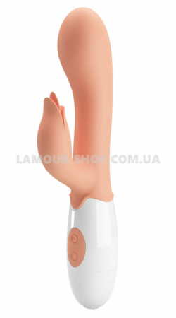 фото Вібратор із стимулятором клітора Pretty Love - Bloody Mary