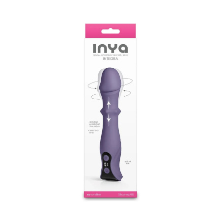 фото Вібратор NS Novelties INYA - Integra - Gray