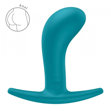 фото Анальна пробка Fun Factory BOOTIE M Aquamarine, діаметр 3,3 см