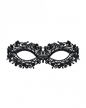 Мереживна маска Obsessive A710 mask, єдиний розмір, чорна