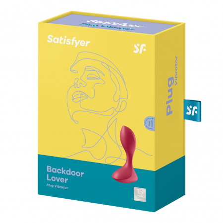 фото Анальна вібропробка Satisfyer Backdoor Lover Red