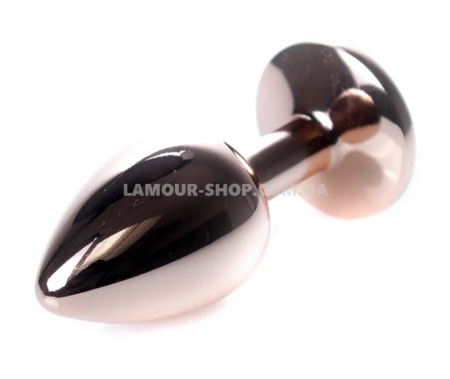 фото Анальний затор Boss Series - Jewellery Red Gold PLUG Rose S