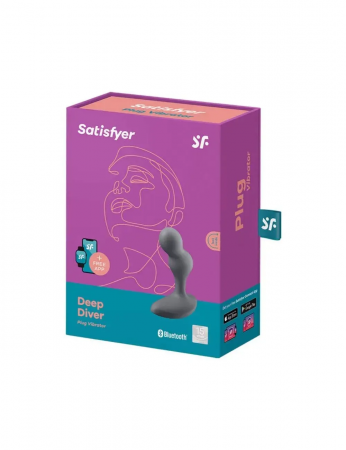 фото Смарт-масажер  простати Satisfyer Deep Diver Grey