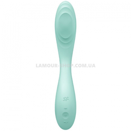 фото Вібратор із перловою стимуляцією точки G Satisfyer Rrrolling Pleasure Mint