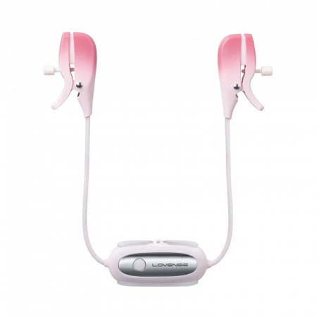 фото Смарт-вібратор для грудей Lovense Gemini, регулювання стискання соска