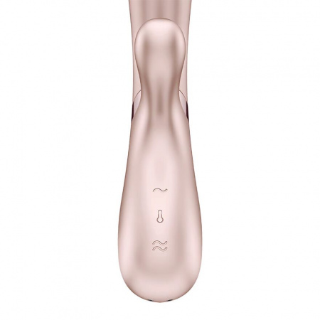фото Смарт вібратор-кролик із підігрівом Satisfyer Hot Lover Nude