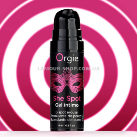фото Гель для стимуляції точки G Orgie She Spot Intimate Gel, 15 мл, тепло-холод