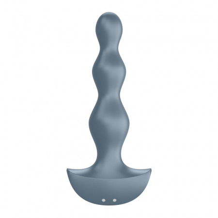 фото Анальний стимулятор-бусини з двома моторами Satisfyer Lolli-Plug 2 (ice blue)