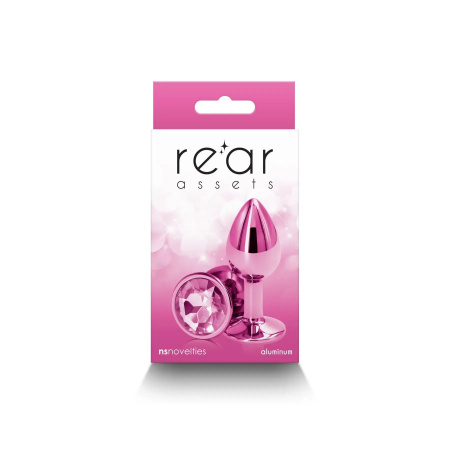 фото Анальна пробка NS Novelties Rear Assets - Small - Pink