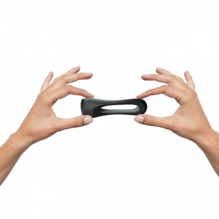 фото Ерекційне кільце подвійне Love To Love FLUX RING - BLACK ONYX