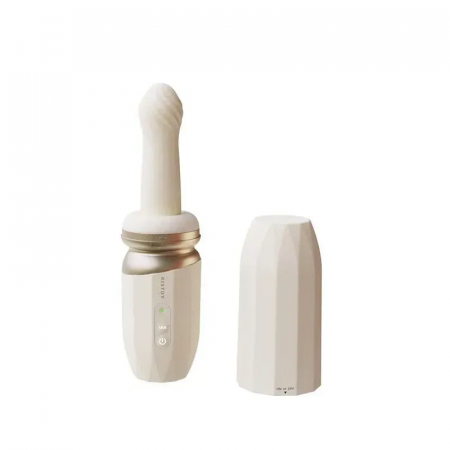 фото Міні секс-машина KISTOY Tutu на присосці, пульсація, вібрація, підігрів