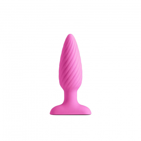 фото Анальна пробка з вібрацією NS Novelties INYA - Swirl - Pink