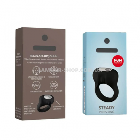 фото Ерекційне віброкільце  Fun Factory Steady