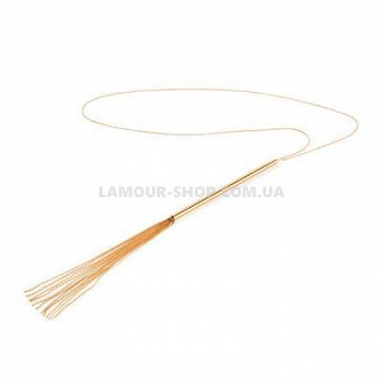 Цепочка плеть на шею Bijoux Indiscrets MAGNIFIQUE Necklace Whip - Gold