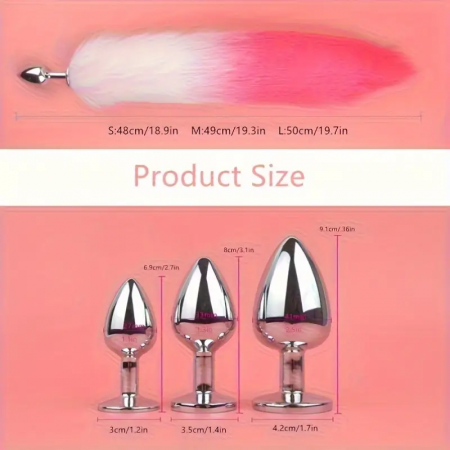 фото Анальная пробка з хвостиком