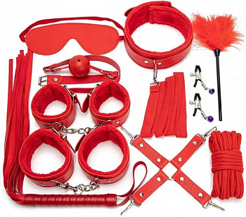 Набір для BDSM JSY KB80608 Red