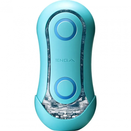 фото Мастурбатор Tenga Flip Orb — Ocean Blue, з можливістю зміни тиску та кульками