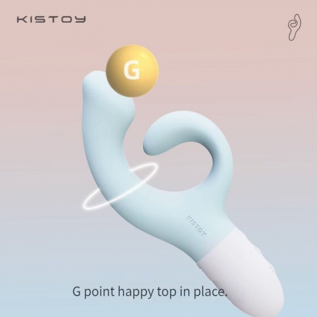 фото Вібратор-кролик для точки G KISTOY Big G, вигнутий відросток