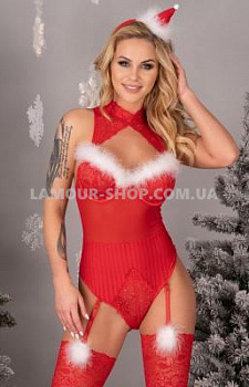 Боди Санты Limpid snowflakes Livia Corsetti Fashion (S/M)