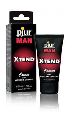 фото Крем-стимулятор для пеніса pjur MAN Xtend Cream 50 мл, з екстрактами гінкго та женьше
