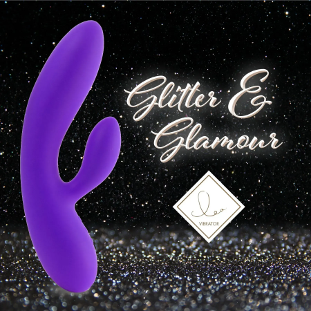 фото Вібратор кролик з двома моторами FeelzToys Lea Rabbit Vibrator Medium Purple