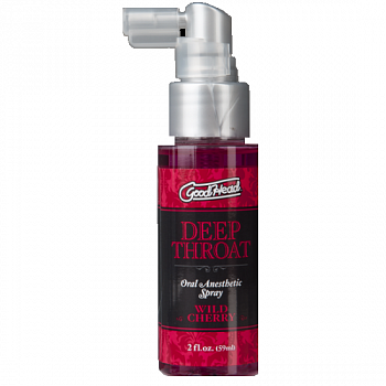 Спрей для мінету Doc Johnson GoodHead Deep Throat Spray – Wild Cherry (59 мл)